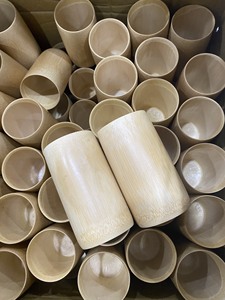 Vaso de Bambú Premium Hecho con Material de Fibra Vegetal Moldeada para el Consumo de Bebidas, Producido en Vietnam - Product Image 5