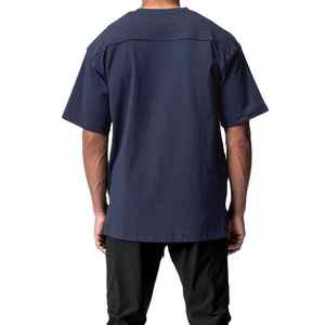 เสื้อยืดโอเวอร์ไซส์ผู้ชายผ้าฝ้าย 100% ขายส่ง ไซส์พลัส รับสกรีนโลโก้ พิมพ์ลายดิจิตอล ผ้าถักคุณภาพสูง - Product Image 3