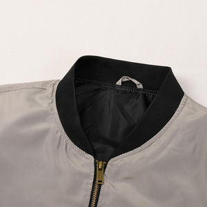 Produit par temps froid Bomber veste coupe-vent chaud pour l'hiver manches longues confortable Bomber veste pour hommes - Product Image 3