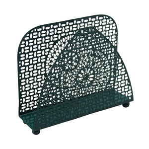 Servilletero de metal chapado en oro hecho a mano de primera calidad con diseño elegante, perfecto para comedor, hogar y decoración de mesa de eventos - Product Image 3