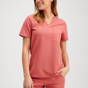 Uniformes Médicos Profesionales Personalizados con Logotipo para Clínicas Dentales, Conjuntos de Uniformes Médicos Elásticos para Enfermeras de Hospital para Mujer - Product Image 2