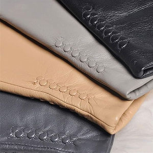 2025 nouveau Style de haute qualité personnalisé Oem femmes hiver gants en cuir doublé laine extérieur coupe-vent chaud en cuir mode gants - Product Image 5