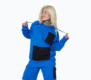 Fabricant Personnalisé 500 Coton Épais Polyester Hoodies Hommes Vente en Gros Broderie Bouffante Imprimée - Product Image 2