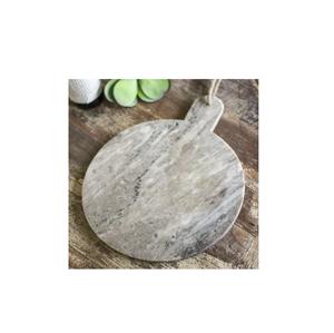 100% marbre naturel bloc à découper produit de qualité supérieure conception à la main servant des aliments planche à découper en marbre cuisine utilisation de légumes - Product Image 4