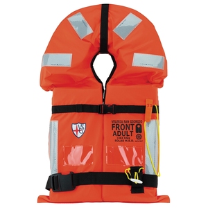 Solas Certificado MK10 Adt Chaleco salvavidas 150N Flotabilidad Doble Bolsillo transparente Cuello plegable para fácil almacenamiento Material de espuma EPE - Product Image 1