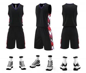 Hot Sale Customized Basketball Uniforms Breathable <b>Blue</b> Black Polyester Sportswear Sizes XS to 5XL Sublimation Printed - Product Image 6