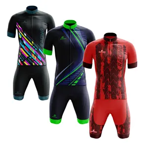 Customization OEM Sportswear Sublimation Cycling Jersey mens custom team cycling clothing design professional cycling jersey