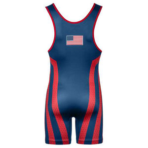 Sublimación de camiseta de lucha libre de alta calidad 2025, Diseña tus propias medias de lucha personalizadas, traje de lucha - Product Image 5