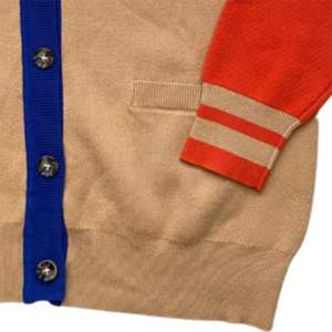 Morgan University Suéter de invierno para mujer Cuello en V Acrílico Tejido College Cardigan Bordado Apliques Sorority Fraternity Front - Product Image 4