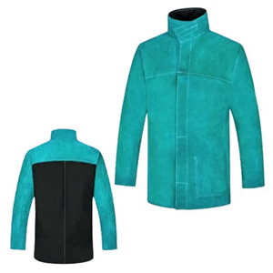 Chaqueta de soldadura de diseño ligero y cómodo de algodón ignífugo para la fabricación de ropa protectora de cuero duradera - Product Image 5