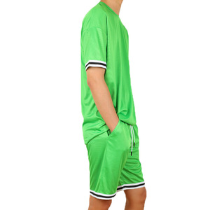 Personalizado de malla transpirable para hombre Fitness baloncesto pantalones cortos baloncesto Jersey conjunto corto gran oferta nuevo diseño - Product Image 4