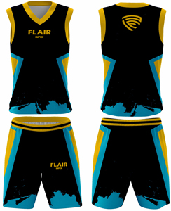 Ensemble de maillots de basket-ball personnalisables de haute qualité pour hommes chemise de sport respirante hauts shorts grande taille impression numérique - Product Image 3