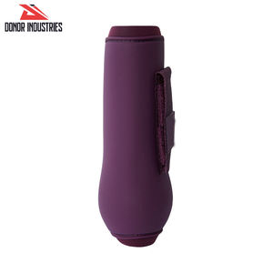 Color púrpura con logotipo propio El mejor proveedor Uso para el cuidado de caballos La más alta calidad Nueva llegada Botas de caballo ajustables - Product Image 2