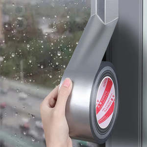 Cinta Adhesiva Impermeable Superfuerte Versátil de Color Gris Plateado para Paredes, Plásticos, Vidrio, Madera y Metal - Product Image 1