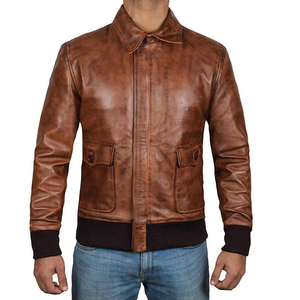 Pakistan Manufacturer Leather <b>Jackets</b> Winter Warm <b>Men</b> Stand Collar <b>Lightweight</b> Breathable Best Fashion High Quality Price - Product Image 1