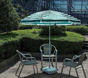 Marque personnalisée Parapluie de plage extérieur Contrôle manuel Matériau PVC Protection UV Auvent étanche Conception droite Poignée crochet - Product Image 1