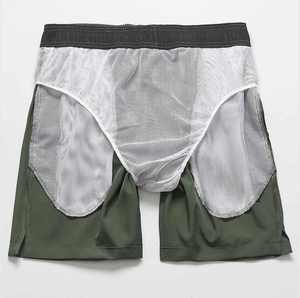 Pantalones Cortos Deportivos para Hombre, Pantalones Cortos de Gimnasio para Hombre, de Secado Rápido, para Correr, con Bolsillos con Cremallera - Product Image 2