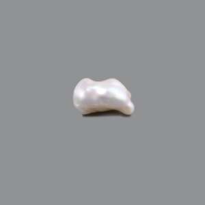 Perla Keshi de 7.05 Quilates, Perla Natural de Agua Dulce Blanca Suelta para la Elaboración de Joyas - Product Image 3