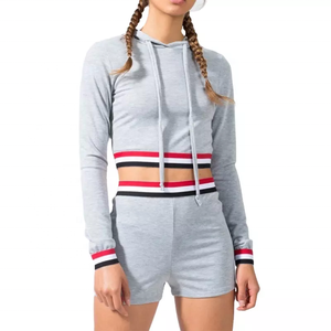 2022 femmes décontracté survêtement ensemble sans manches été Shorts avec motif respirant deux pièces vêtements couleurs unies en gros - Product Image 6