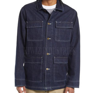 Spring Autumn <b>Men</b> <b>Jeans</b> <b>Jackets</b> Casual Solid Color Single Breasted <b>Jeans</b> <b>Jacket</b> <b>Men</b> Slim Fit Cotton Outwear <b>Jackets</b> - Product Image 5