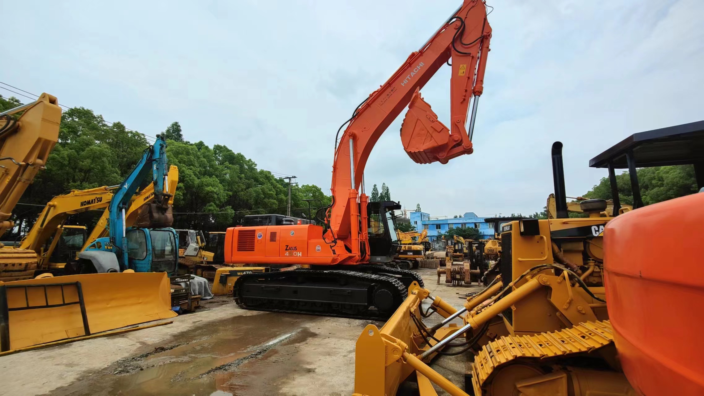 Hitachi ZX 450 ZX450H Hydraulic Excavator 45t Zaxis 450h ZX450H