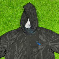 Veste de pluie personnalisable avec logo sur le devant, coupe-vent léger à capuche pour homme, imperméable, séchage rapide, pour la randonnée en plein air et la course hivernale