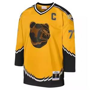 Sublimado al por mayor hombres camisetas de hockey sobre hielo 100% poliéster hombres uniforme de hockey sobre hielo sublimado con tamaños personalizados equipo personalizado - Product Image 5