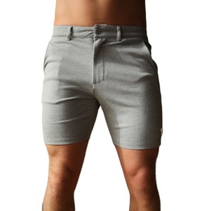 Venta caliente transpirable Fitness desgaste logotipo personalizado hombres gimnasio corto en blanco deportes Jogger nadar playa hombre verano corto - Product Image 6