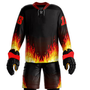 Uniforme de Hockey sobre Hielo para Hombre, Premium, Alta Calidad, Personalizado, Nuevo Conjunto para Adultos, 100% Poliéster, Transpirable - Product Image 2