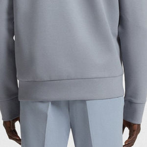 Sudadera para Hombre de Tela Transpirable y Ajustable con Diseño de Logotipo Personalizado en Color Sólido, Cuello Redondo y Mangas Completas, Diseño Informal - Product Image 6