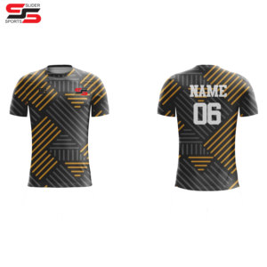 Vente en gros personnalisée 100% maillot de football club en polyester à manches courtes uniforme de football confortable en gros - Product Image 1