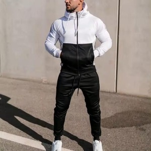 Wholesale quick dry soft fitting custom logo sportswear Sweatsuit <b>top</b> demanded fashionable training wear <b>Sweat</b> Suit - Product Image 6