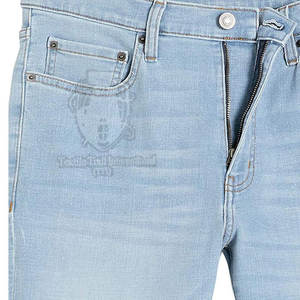 Hot Sale Custom Made Denim Jeans <b>Shorts</b> Summer Casual Breathable Lightweight Men's <b>Shorts</b> with <b>Zippers</b> - Product Image 6