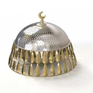 Casserole en laiton nacré et métal pour servir des aliments de haute qualité de taille différente - Product Image 2