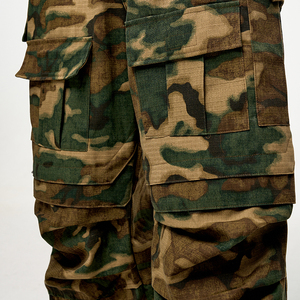 กางเกงยีนส์นักขี่จักรยานทรงตรงเข้ารูปปกติสไตล์ Y2K กางเกงทรงหลวมรัดรูปสำหรับผู้ชายพิมพ์ลายพรางออกแบบได้ตามต้องการ - Product Image 4