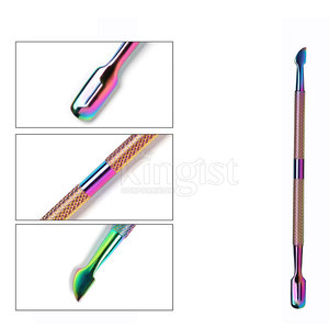 Empujador de Cutículas de Primera Calidad con Curva Equilibrada y Punta Limpia, Empujador de Cutículas para el Cuidado de las Uñas - Product Image 5