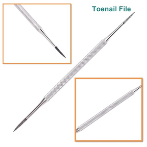 Outil de traitement des ongles incarnés en acier inoxydable de qualité chirurgicale, instruments manuels de podologie, ensemble de limes et curettes - Product Image 4