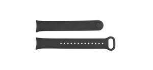 Correa de reloj deportiva unisex negra para Xiaomi 8, suave, ligera, ajustable, resistente al agua, de silicona, 15 mm, con hebilla para reloj inteligente. - Product Image 4