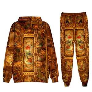 Sudadera con Capucha de Invierno para Hombre, Personalizada, de Algodón Grueso, con Forro Polar 3D, Diseño Sólido, de Secado Rápido, Transpirable, con Pedrería - Product Image 3