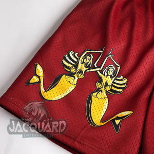 Unisex <b>Vintage</b> XS-6XL High Quality 100% Polyester Cotton Knee Mesh Shorts Eco-Friendly Breathable Drawstring Anti-Wrinkle - Product Image 2