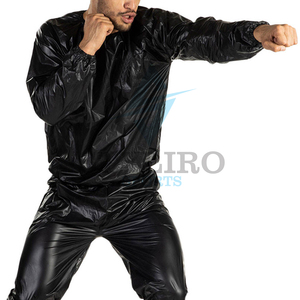 Traje de sauna de gimnasio de servicio pesado personalizado Equipo de ejercicio antidesgarros para pérdida de peso Equipo de fitness Premium - Product Image 2