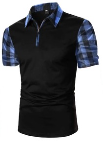 เสื้อโปโลผู้ชายแบบสั่งทำเสื้อโปโลผ้าคอตตอนแท้ดีไซน์ใหม่ - Product Image 2