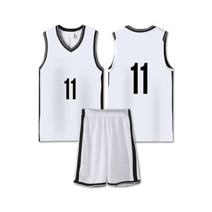 Uniformes de basket-ball personnalisés en gros de haute qualité ensembles imprimés entièrement personnalisables respirants pour adultes - Product Image 6