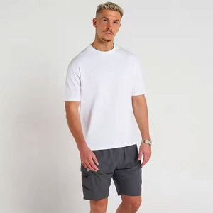 Camiseta Unisex Vintage de Manga Corta 100% Algodón 240 Gramos Talla Grande Ecológica Transpirable con Logotipo Personalizado Estilo Urbano para Hombre - Product Image 3