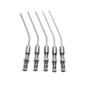 8 tubes d'aspiration Frazier en acier inoxydable 5-12, instruments chirurgicaux de diagnostic par SurgiRight - Product Image 6