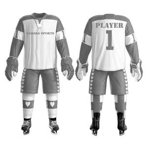 Nuevo diseño Popular sublimación hombres hockey sobre hielo uniforme personalizado mejor calidad nuevo diseño juvenil uniforme de hockey sobre hielo - Product Image 5
