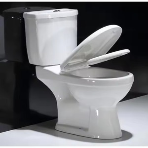 ห้องน้ำสุขภัณฑ์เซรามิก2ชิ้นทันสมัยตู้เสื้อผ้าห้องน้ำสีขาวจากอิตาลี - Product Image 2