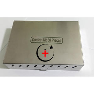 Kit de Implantes Dentales, 50 Piezas, Herramientas Manuales Cónicas de Precisión de Acero Inoxidable, Grado A+, Certificación CE, Instrumentos de Clase I, 3 Años - Product Image 3