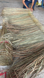 Al Aire Libre portátil grande Patio Bar paja hierba rollo Artificial plástico sintético paja Tiki Hut techo - Product Image 5