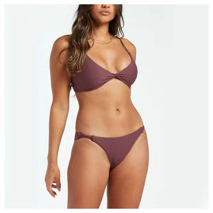 ชุดบิกินี่ผู้หญิงลายสัตว์ พิมพ์ลายแบบซับลิเมชั่น ผ้าฝ้าย 100% แห้งเร็ว ไม่มีสายคล้องคอ สำหรับใส่ไปทะเล ราคาขายส่ง รับผลิตตามแบบ - Product Image 1